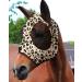 Harrison Howard Stretable horse mask with UV protection super comfortable gently to skin and breathable leopard pattern XL extra full size Extra Size Leopard print
