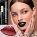Black Lipstick & Lip Liner Set - Matte Waterproof Long-Lasting Lip Makeup for Halloween & Gothic Costumes | International Shipping - Buy Online on GoSupps.com