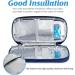 Youshares Insulin Cooling Bag with 2 Cooling Packs - Diabetic Pocket Accessory for Safe and Cold Insulin Travel (Hydrangea) - Buy Online on GoSupps.com