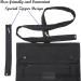 Urine Drainage Bag Holder with Zipper Sleeve & Adjustable Strap - Black | Secure & Comfortable Support - Buy Online on GoSupps.com