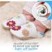 Soft Sole Leather Baby Shoes for Baby Girl and Boy | Toddler Walking Shoes 18-24 Months with Daisies Design - Buy Online on GoSupps.com