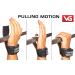 Versa Gripps PRO Authentic - The Ultimate Training Accessory | Made in the USA | Black MedLarge | 7-18 to 8 inch wrist - Buy Online on GoSupps.com