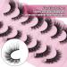 Russian Fox Eye Natural Cat Eye Strip Lashes 20MM - 7 Pairs by Winifred X3 - Buy Online on GoSupps.com