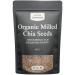 Milled Chia Seeds 200g Chia Seed Meal Ground Chia Seeds Pure Keto Ingredients Milled Chia Seed Powder 200 g (Pack of 1)