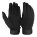 FitsT4 Horse Riding Gloves Equestrian Outdoor Breathable Stretchable Horse Glove for Women Men Black Medium