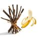 Aroma Depot Banana Flavored Licorice Root Chew Sticks - 4 oz. for Oral Health 100% Pure Natural 6.5-7 inches Long