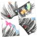 FRCOLOR False Eyelashes 3 Pairs halloween decor fake lashes individual natural individual slim sequins set Fake eyelashes decorate fiber False Lashes - Buy Online on GoSupps.com