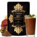 Mushroom Hot Cocoa with Magnesium Glycinate & L-Theanine GABA | 10-Mushroom Blend with Lion s Mane & Reishi | Supports Calm Focus & Relaxation | Cacao Powder No Melatonin | Keto & Vegan | 8.5 OZ