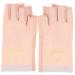 FRCOLOR 1 Pair golf glove nail UV gloves UV nail gloves UV protection gloves for nail UV protection gloves for manicure nail art anti-uv gloves UV gloves for nail thin section cotton gel