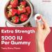 PAY Vitamin D Gummies D3 10 000 IU (250 mcg) per Serving Dietary Supplement for Bone Teeth Muscle and Immune Health Support Kids and Adults* - 140 Count 70 Count (Pack of 2) - Buy Online on GoSupps.com