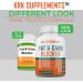 KRK Supplements Fat and Carb Blocker - White Kidney Bean Extract & Chitosan Extreme Diet Pills | 90 Capsules - Buy Online on GoSupps.com