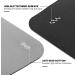 Extra Large Non-Slip Yoga Mat for Men and Women - 6'x4'x6mm - Perfect for Home Gym Workouts and Barefoot Exercises - Black & Glacier Gray - Buy Online on GoSupps.com