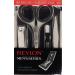 Revlon Men's Grooming Kit: Nail Clipper, Grooming Scissors, Nail File, Tweezers, Hair Removal Tools - Stainless Steel (1 Pack) - Buy Online on GoSupps.com