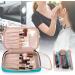 Yarwo Blue-Green Cosmetic Bag Organizer for Brush Set | Makeup Brush Storage (Up to 24 cm) - International Shipping - Buy Online on GoSupps.com