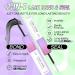 D Curl DIY Eyelash Extension Kit - 126 Fluffy Wispy Lash Clusters - Strong Hold - 80P-10-16mm Mix - Buy Online on GoSupps.com