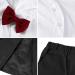 Mint Green Baby Boys Gentleman Suit Set | Shirt, Bowtie, Waistcoat & Shorts | Size 3-4 Years | Black - Buy Online on GoSupps.com