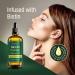 Rosemary Hair Oil with Castor Oil Biotin & Vitamin E - Strengthening Scalp Treatment for Healthy Hair Growth - Buy Online on GoSupps.com