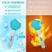 RESIKUI Ice Roller Facial Cooling Globes Face Massager Tools for Anti-Aging and Tightening Skin - Blue - Buy Online on GoSupps.com