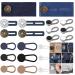 Pants Button Extender Collar Button Extender Set,Waist Jeans Extender Button for Men Women,Collar Neck Button Extenders for Shirts