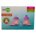 Avima Baby 9 oz Trainer Sippy Cups Pink - Set of 2 | BPA-Free, Easy-Grip Design | 2 Count Pack - Buy Online on GoSupps.com