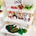 Woodland Animals Cake Topper with Fox Squirrel Hedgehog Sika Deer Mushroom for Boys Girls Birthday Party Supplies (Woodland Animals) - Buy Online on GoSupps.com