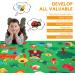 Ospalem 3.3ft Felt Story Board Set - Interactive Farm Animals Playset for Children | Early Learning & Reusable Wall Hangs - Buy Online on GoSupps.com