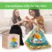 Sagittarius Constellation Orgonite Pyramid with Tiger Eye Stone Birthstone - Astrology Energy Healing Meditation Gift - Buy Online on GoSupps.com