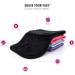 ERASE YOUR FACE Reusable Makeup Removing Cloth - 8 Pack in Pink/Black | Eco-Friendly & Gentle Cleansing - Buy Online on GoSupps.com