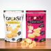 GROKSi! Cheese Snack Set from Italy - Classico & Onion | Protein-Rich 60g & 50g Crackers - Buy Online on GoSupps.com
