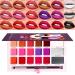 Generisch Lip gloss palette makeup lipstick waterproof 18-color palette for women long-lasting soft and creamy texture for dates collection