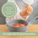 Upwardbaby Silicone Spoon & Bowl Set - 4 Piece BPA Free Suction Plates for Babies & Toddlers - Perfect for Baby Led Weaning & Self Feeding - Buy Online on GoSupps.com