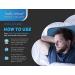 Kathy Ireland Health and Wellness Pillow Cooling Pad | Pressure-Activated | Recharges Automatically | Instant & Long-Lasting Relief | Ideal for Sleep & Exercise - Buy Online on GoSupps.com