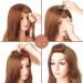 Invisible Fluffy Hair Pad Set for Women - 4 Pieces Puff Hair Head Cushion in Brown & Black - Buy Online on GoSupps.com