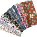 Cotton Quilting Fabric: Misscrafts 50pcs 8x8 Inch Floral Fat Quarter Bundles - DIY Craft Supplies - Buy Online on GoSupps.com