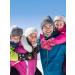 Geyoga 2 Pairs Kids Waterproof Ski Mittens - Rose Red & Black - Ages 3-7 - Buy Online on GoSupps.com