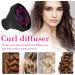 Talifoca Diffuser Hair Dryer | Universal Foldable Attachment for Perfect Curls & Waves | Silicone Diffuser for All Hair Types - Buy Online on GoSupps.com