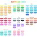 100 Colors Duo Tip Brush Markers Pens - Watercolor Art Markers for Coloring Books - Christmas Gifts for Kids & Adults - Buy Online on GoSupps.com