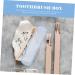 SESESFOUFU Portable 4-Piece Toothbrush Case | Travel Toothbrush Holder & Organizer | Outdoor Essentials | 21x5.5cm - Buy Online on GoSupps.com