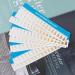 Framendino 20 Pack Teeth Whitening Shade Guide - Oral Care Bleaching Chart for Household - Rectangle Design - Buy Online on GoSupps.com