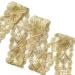 Levylisa 10 Yards Gold Beaded Lace Trim Sequins Mesh Ribbon Applique - Sewing Craft Supplies - Buy Online on GoSupps.com