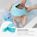 Reer MyHappyBath Cap - Tear-Free Shampoo Protection for Kids Adjustable Blue Cap (40-55 cm) - Buy Online on GoSupps.com