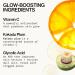 Pacifica Glow Baby Booster Mini Face Serum Vitamin C & Glycolic Acid For Brightening Dull Skin Fragrance-Free Vegan & Cruelty-Free .5 Fl Oz - Buy Online on GoSupps.com