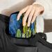GIAPB Period Bag Sanitary Napkin Storage & Makeup Pouch | Lotus Oil Painting Color - Buy Online on GoSupps.com