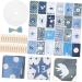 CRAFTHROU 24pcs Christmas Bag Christmas Candy Bag Xmas Party Bag DIY Advent Calendar Bags Calendars Cloth - Buy Online on GoSupps.com
