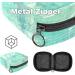 Buy Muooum Menstrual Polster Zipper Bag for Women - Green Tie Dye Musical Notes | Stylish & Functional Tampon Organizer - Buy Online on GoSupps.com