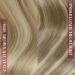 Shop Youngsee 55cm Light Brown Clip In Hair Extensions - Real Hair 120g 7PCs - Ideal Brown/Blonde Blend - Buy Online on GoSupps.com