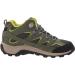 Merrell Kid's Moab 2 Mid Waterproof Hiking Boot Big Kid (10.5 Wide) - Green/Lime - Buy Online on GoSupps.com