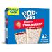 Pop-Tarts, Breakfast Toaster Pastries, Frosted Strawberry, Proudly Baked in the USA, Family Pack, 54.1oz Box (16 Count)