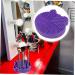 2-in-1 Silicone Makeup Brush Cleaner Pad & Storage Holder - Easy Brush Cleaning Mat (11x10cm Purple) | International Shipping Available - Buy Online on GoSupps.com
