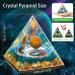 HuiJuKeJi Healing Crystals Cancers Orgonit Pyramid Constellation Gifts - 12 Companion Birthstone & Tiger Eye Stone Crystal Pyramid for Astrology Energy Healing Reiki Chakra Stone 6cm -Cancers - Buy Online on GoSupps.com